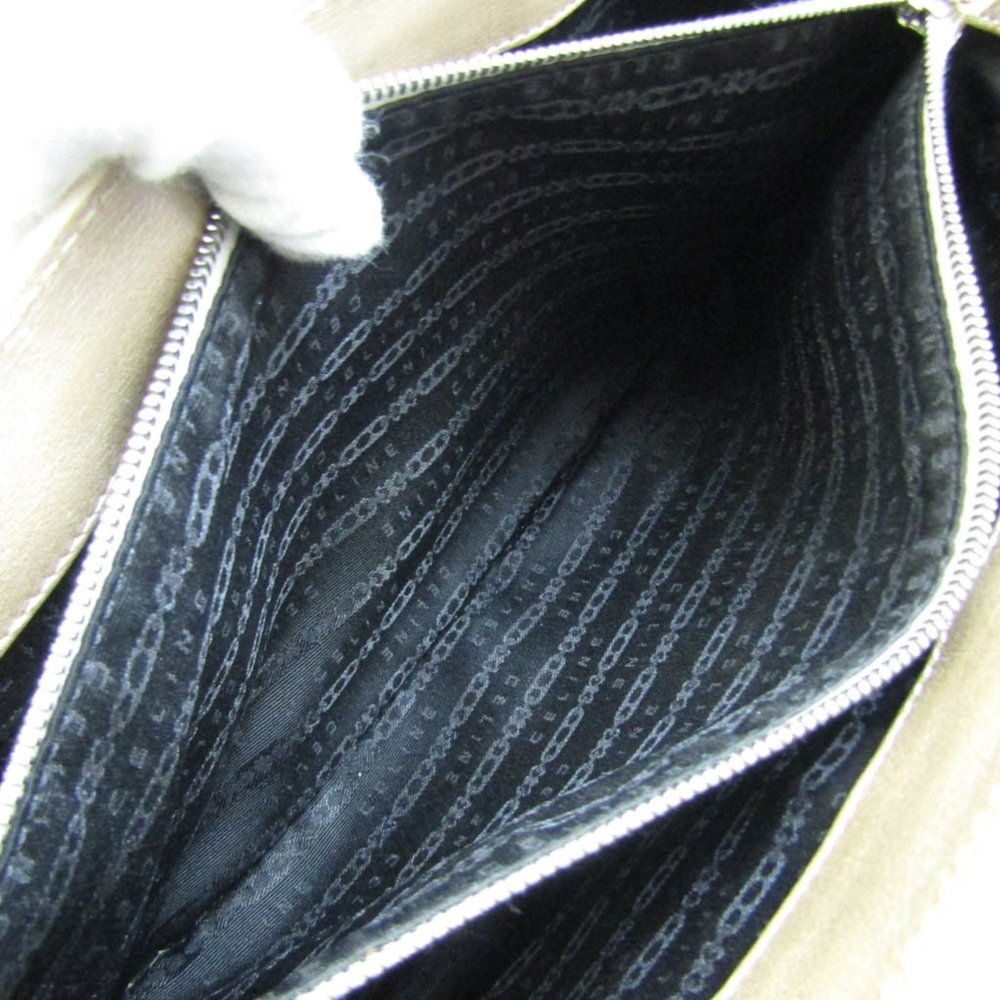 Celine BoogieChampagne Leather Handbag - Picture 11 of 14